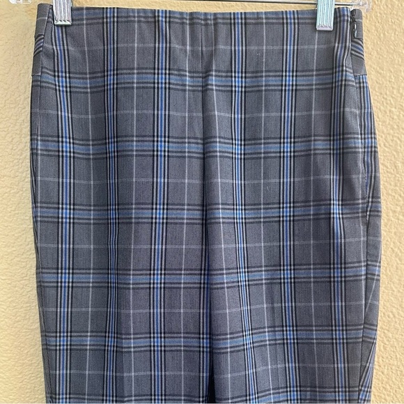 Rag & Bone “Simone” Black, Blue, Gray Plaid Slim Fit Pant Size 2 EUC! - Picture 7 of 10